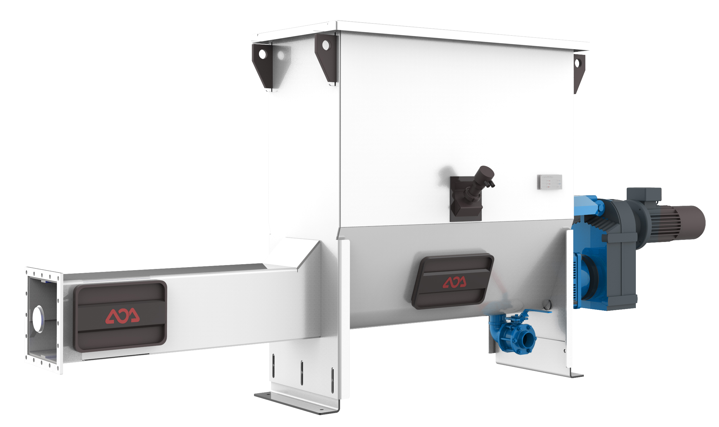 原料泵进料螺旋